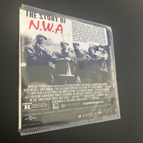 Straight Outta Compton Unrated Director’s Cut DVD NWA Ice Cube Eazy-E Dr Dre - Picture 2 of 2